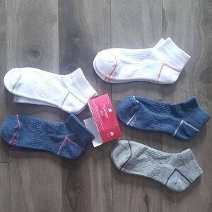 McGregor Sport Performance Cushion Quarter Cut 5 Pairs Women's Shoe Size 4-10